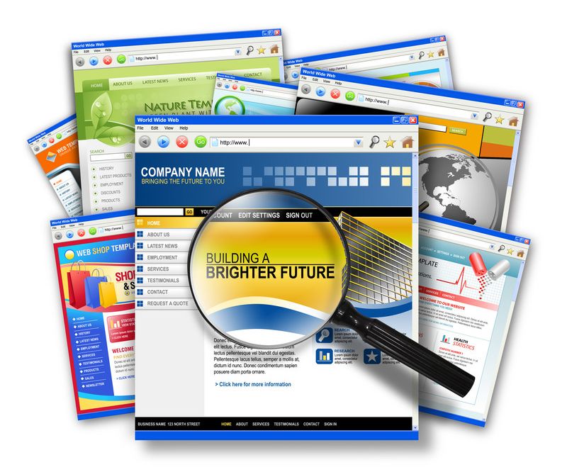 IT Support Website Homepage